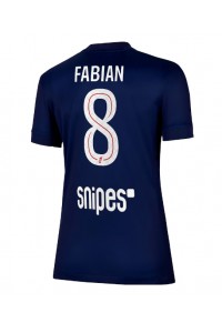 Paris Saint-Germain Fabian Ruiz #8 Jalkapallovaatteet Naisten Kotipaita 2025-26 Lyhythihainen